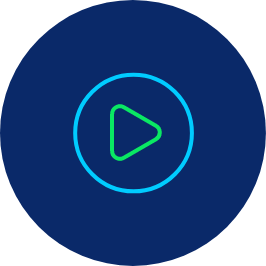 Icon play button in a circle Icon play button in a circle